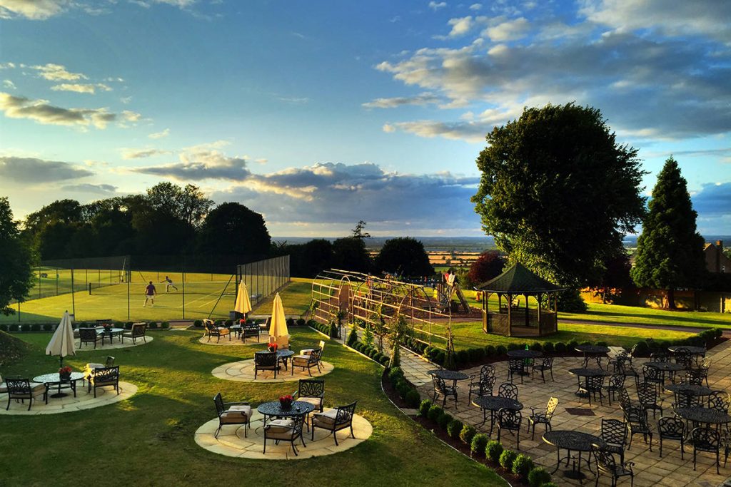 Hotel gardens