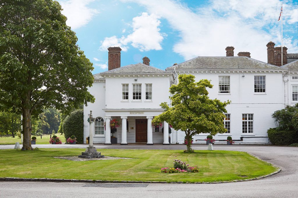 Exterior milton hill house